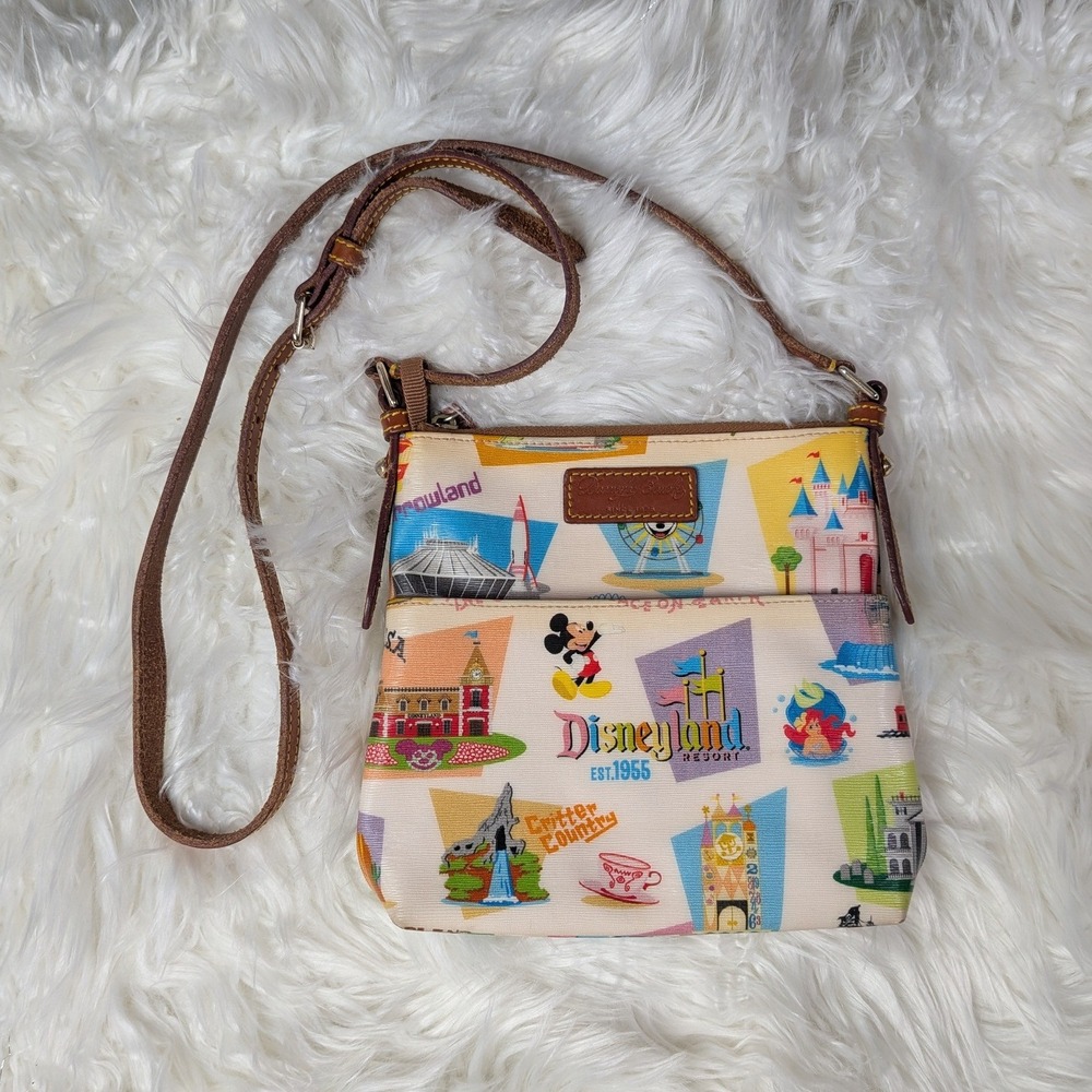 Dooney & Bourke Disneyland Resort Retro Letter Carrier Crossbody Bag D725X SD